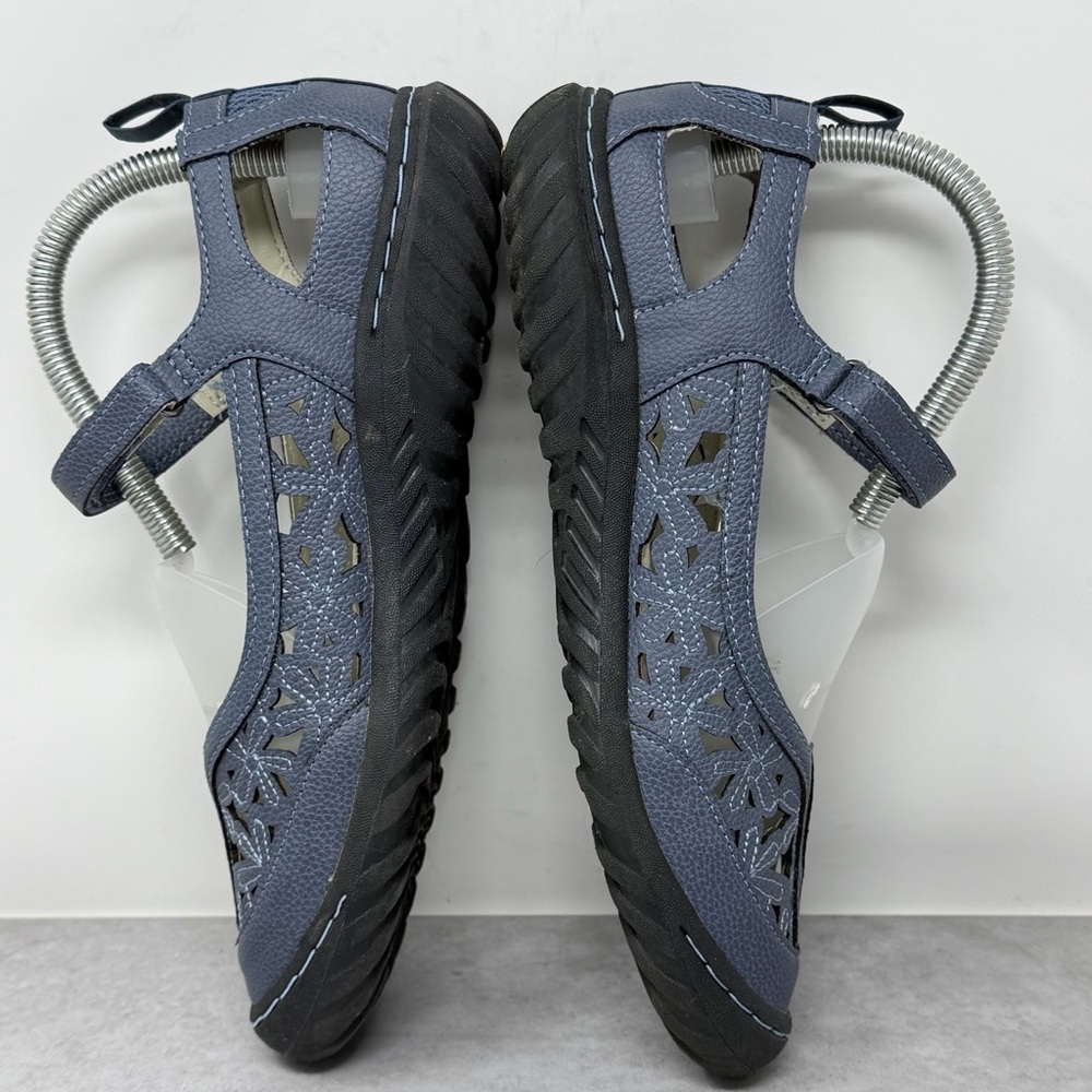 JBU by Jambu Blue Wildflower III Mary Jane Shoes Hook & Loop Strap Size 8 - Picture 8 of 11